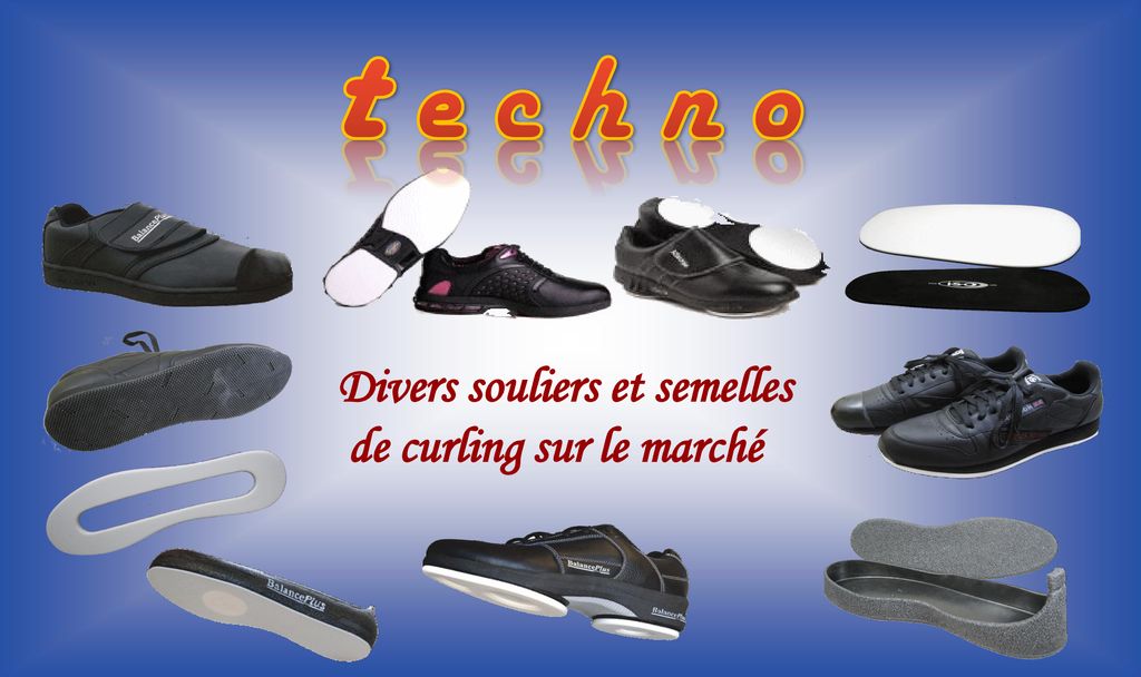 Soulier curling discount